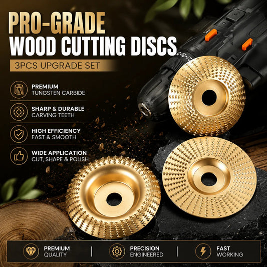 Wood Carving Disc Set - The Ultimate Woodworking Game Changer