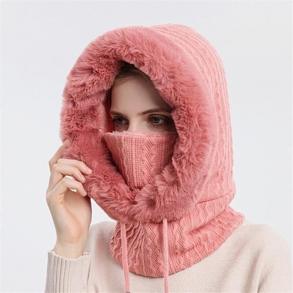 🔥🔥Warm Knitted Windbreaker Hat For Winter