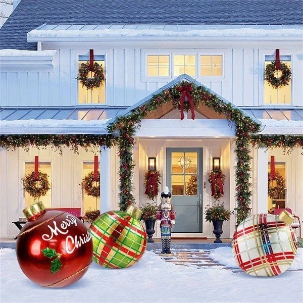 🎄Outdoor Christmas PVC inflatable Decorated Ball