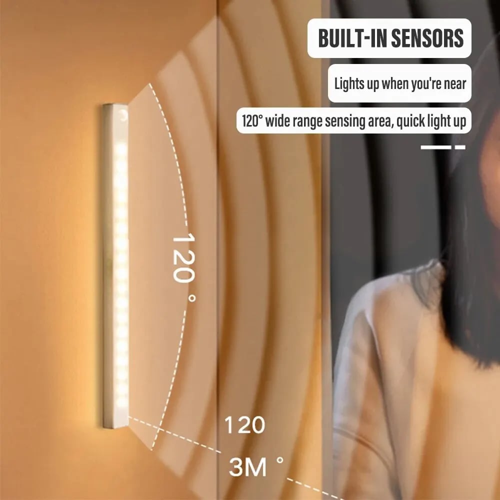 🔥BUY 2 GET 1 FREE💡Punch-free Smart Sensor Magnetic Rechargeable LED Lights