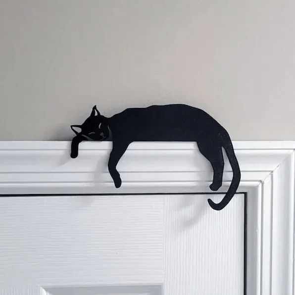 🔥🔥Metal Adorable Cat DoorTopper🎁🎁