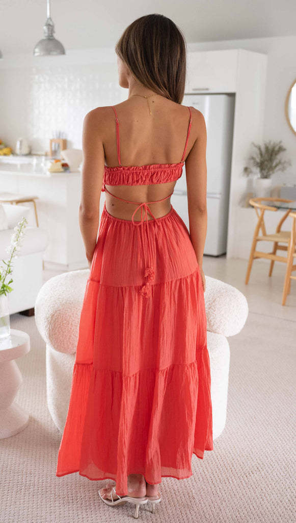 Women Sleeveless Stitching Swing Maxi Dress (Buy 2 Free Shipping)