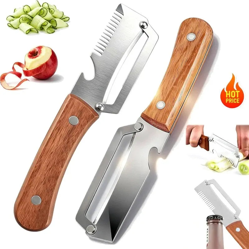 🍆Limited-Time Offer: $19.99 — 3-in-1 Multifunctional Vegetable Peeler