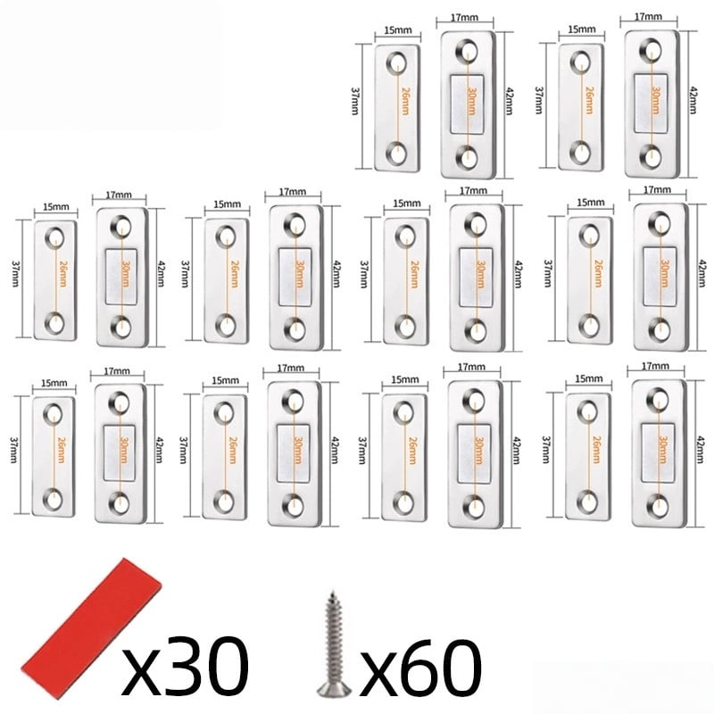Ultra Thin Magnetic Cabinet Door Catch