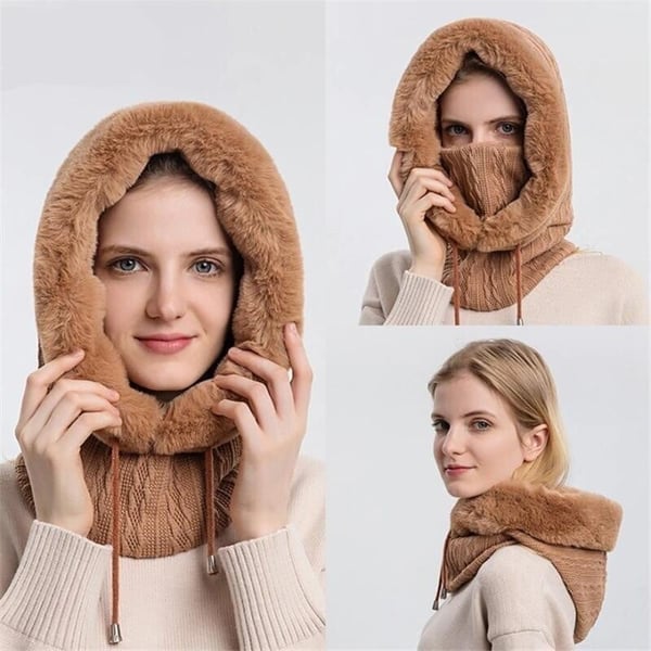 🔥🔥Warm Knitted Windbreaker Hat For Winter
