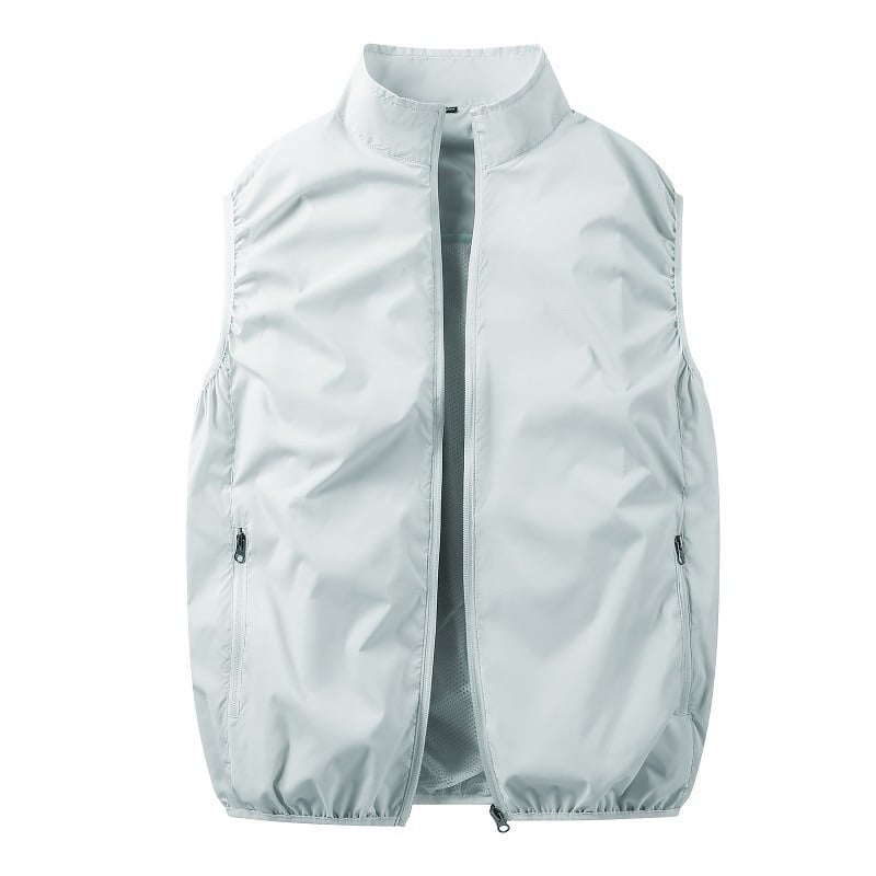 🔥Men's 360° Air Cooling Fan Vest3-Speed, 13H Wearable AC for Outdoor Use