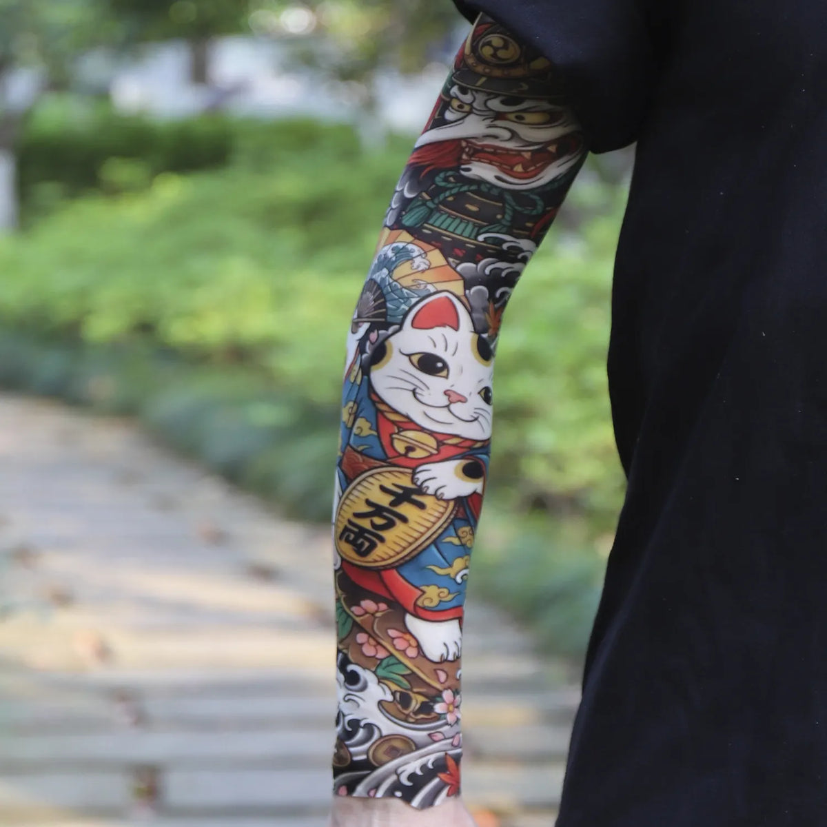⚜️Men's Ultra-Realistic Tattoo-Style Sun Protection Sleeves -Tattoo-Friendly