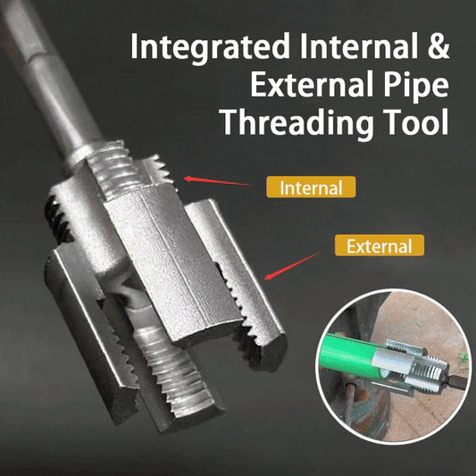 🔩💕Integrated Internal & External Pipe Threading Tool
