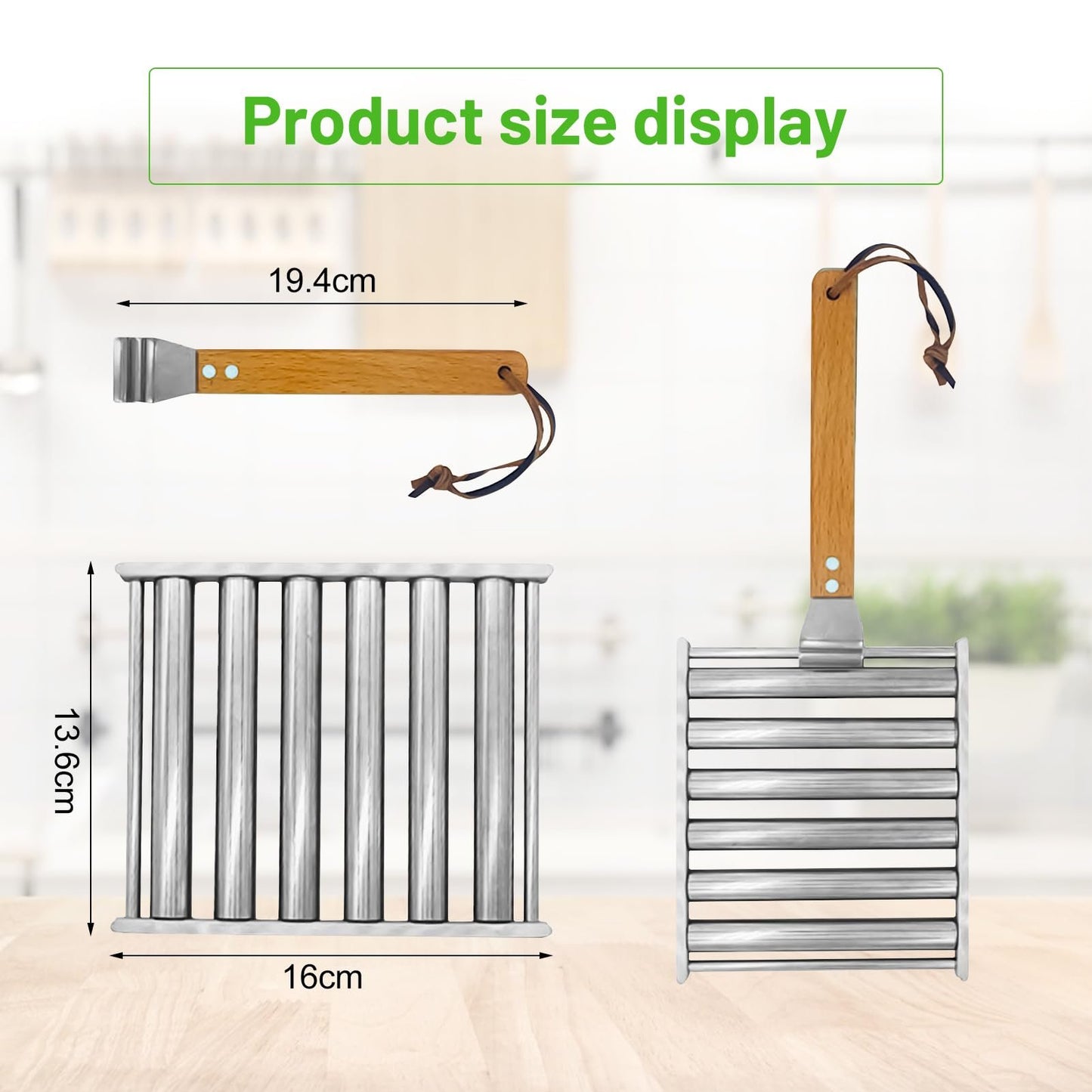 🔥🔥-Hotdog Roller Stainless Steel Sausage Roll Rack
