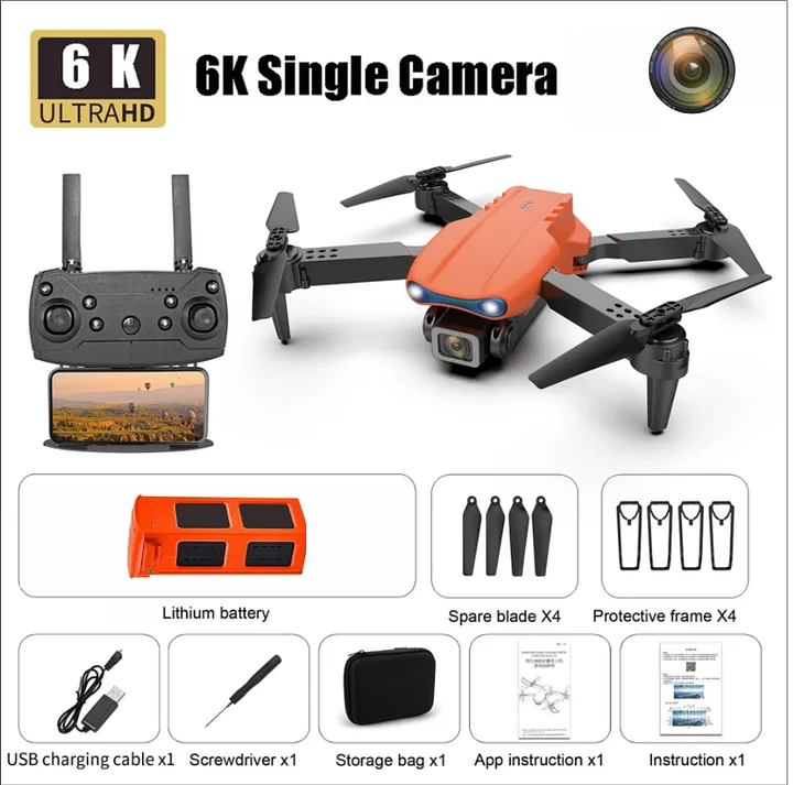 🎁🚁-LATEST Drone with 6k UHD