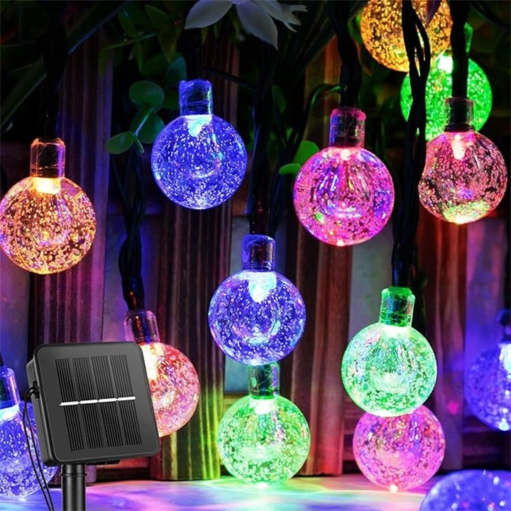 🔥Waterproof Solar Powered LED Outdoor String Lights✨💡