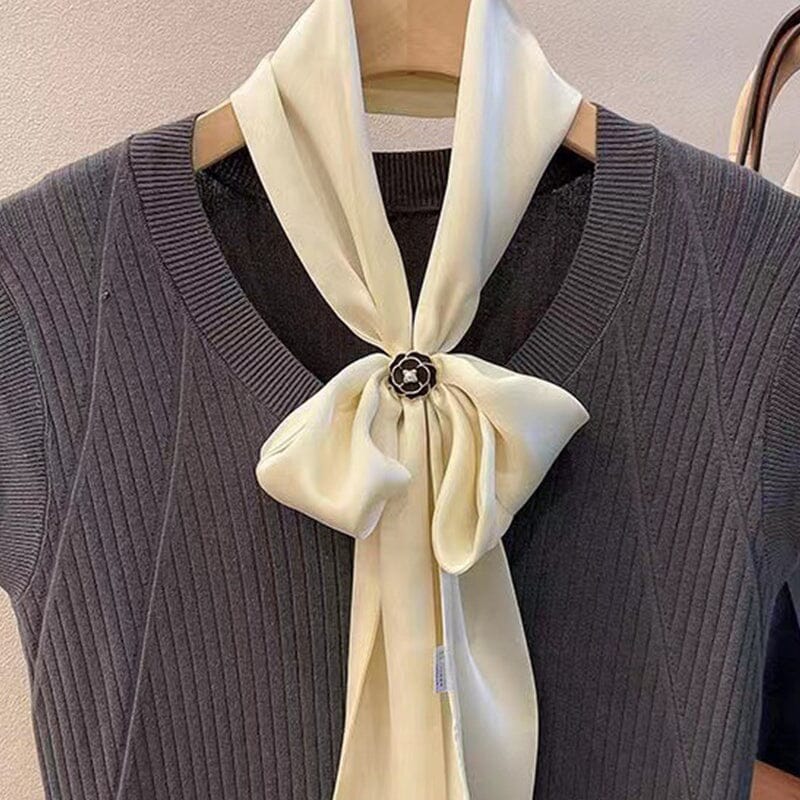 Buy one get one free-Camellia Scarf Buckle