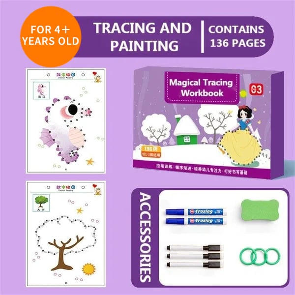 💥Special sale - Magical Tracing Workbook Set