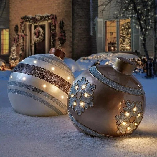 🎄Outdoor Christmas PVC inflatable Decorated Ball