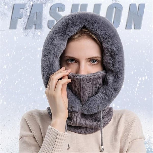 🔥🔥Warm Knitted Windbreaker Hat For Winter