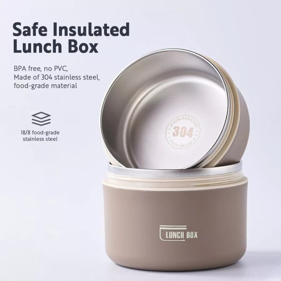 Portable Insulated Lunch Container Set - BUY 2 FREE SHIPPING