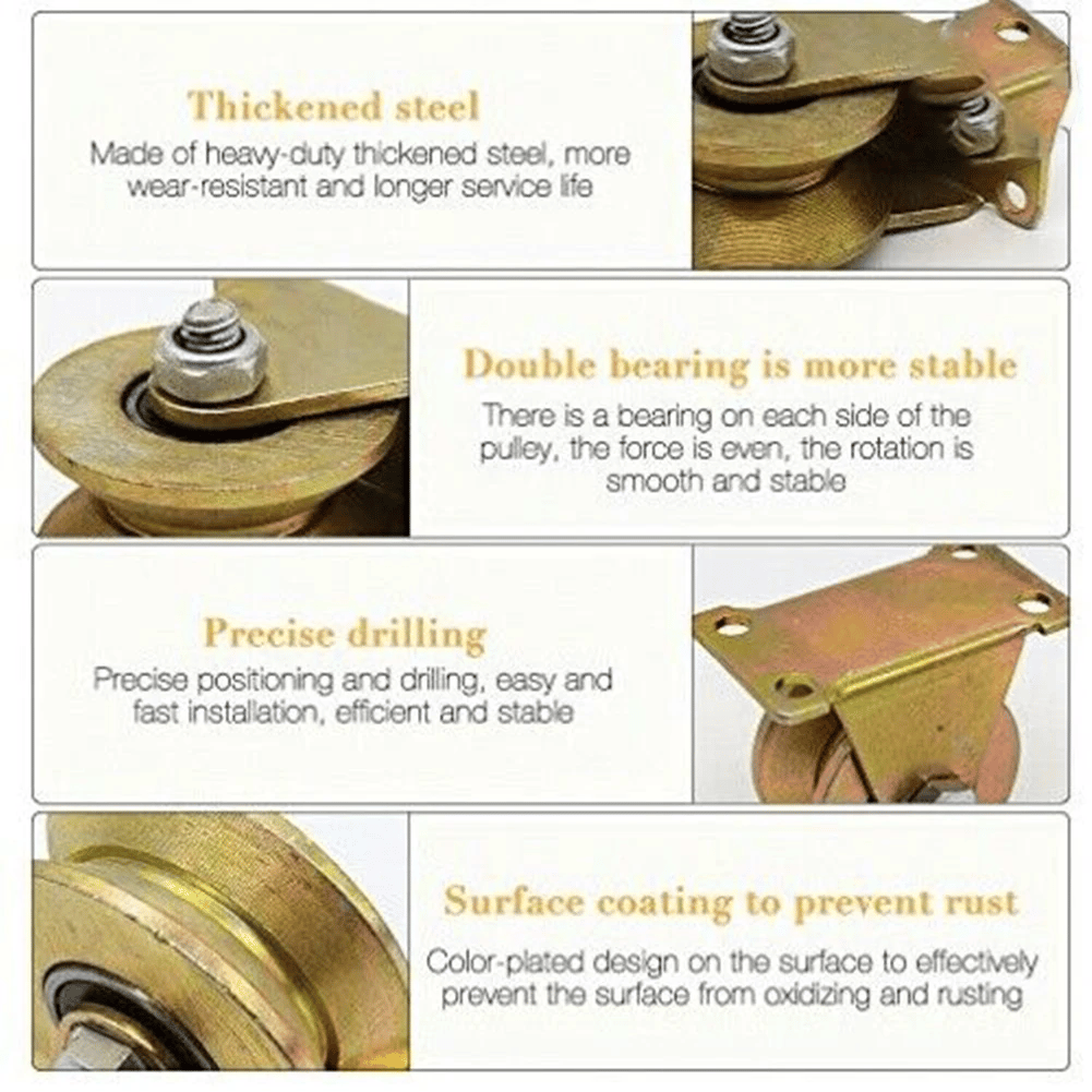 Track Wheel Bearing Pulley