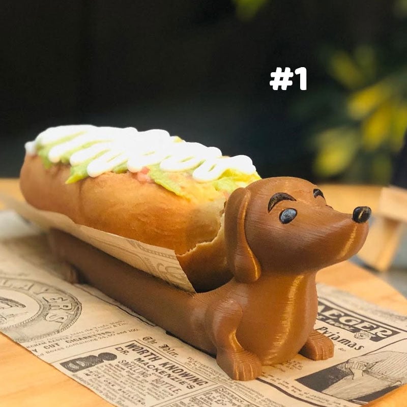 🌭 Dachshund Tray - Cute Shape, Fun Dining Experience! 🐶✨