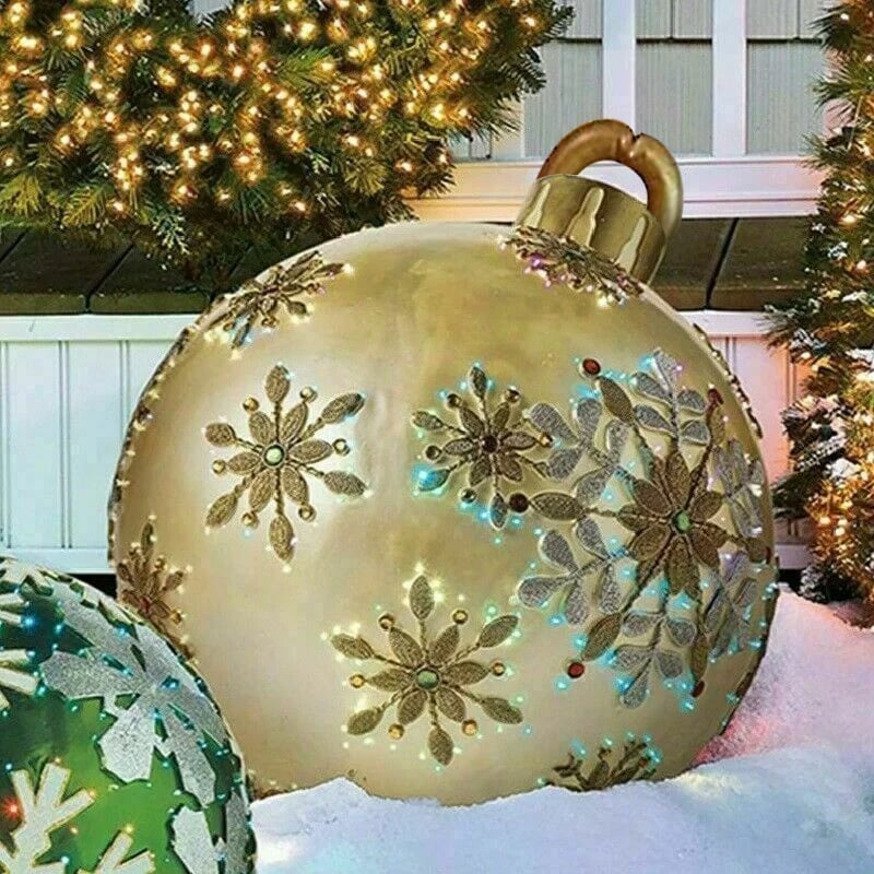 🎄Outdoor Christmas PVC inflatable Decorated Ball