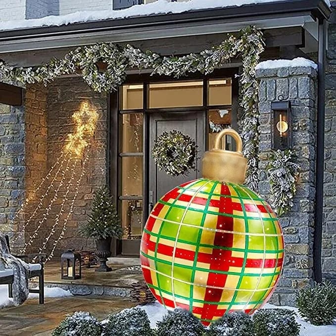 🎄Outdoor Christmas PVC inflatable Decorated Ball