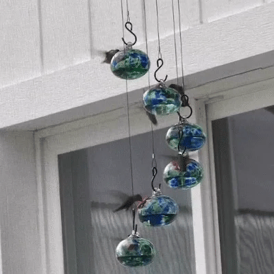 New Charming Wind Chimes, Hummingbird feeders Garden Decor