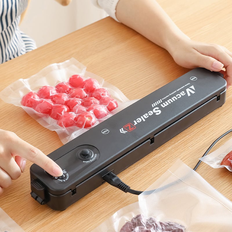 Household Food Vacuum Sealer Food Packaging Machine-Buy now and get free ziplock bag