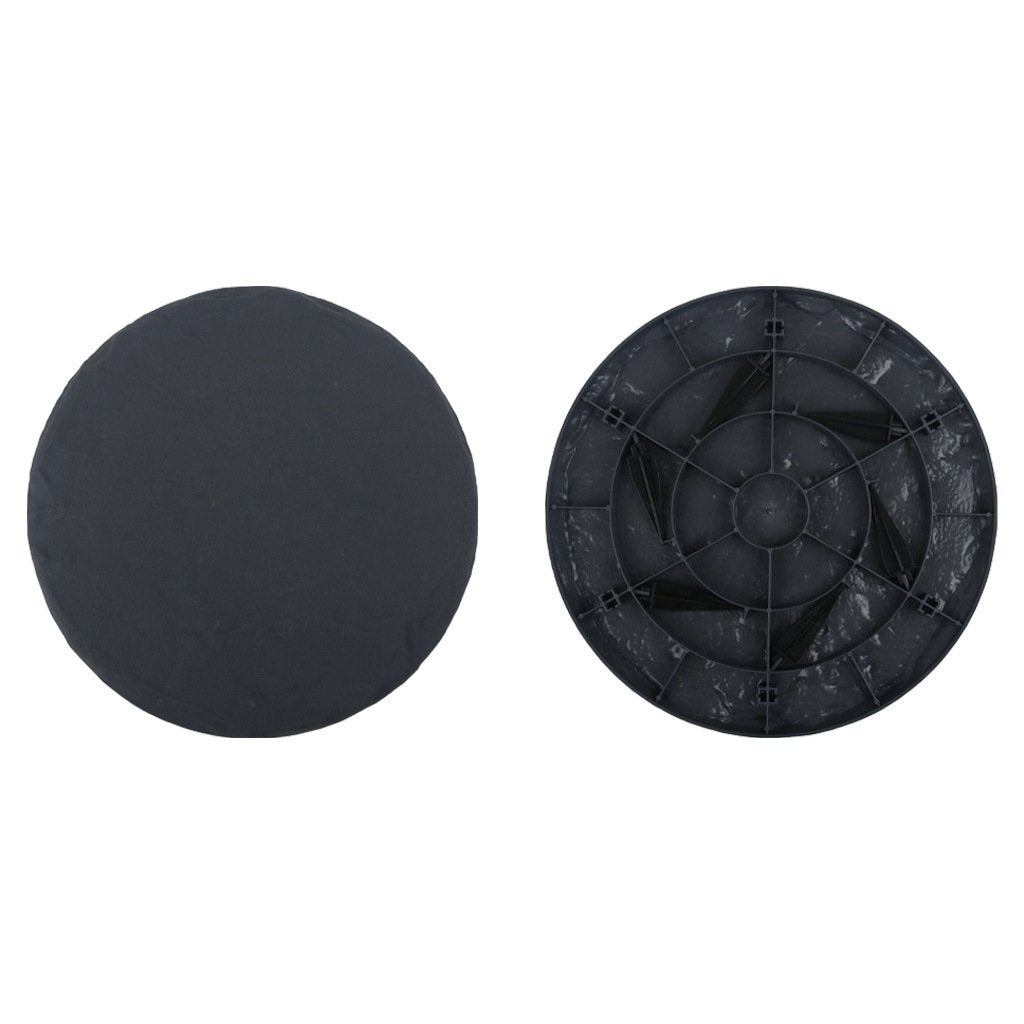 15.5” Decorative Stepping Stones That Stake Into The Ground