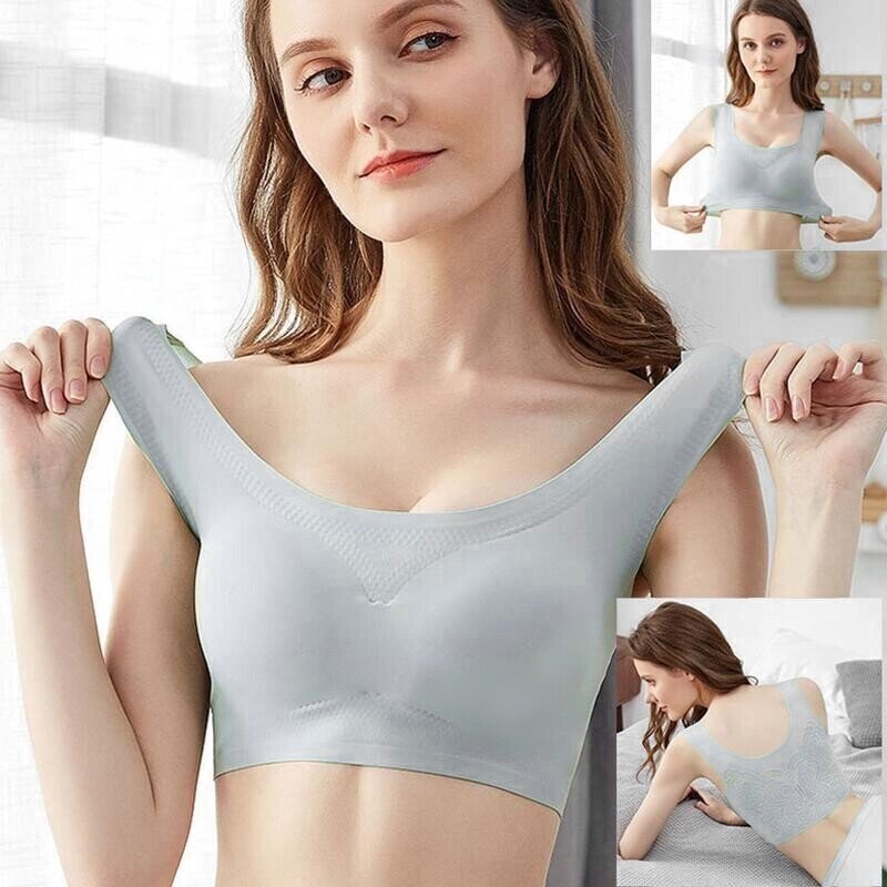 🔥🔥-ULTRA-THIN PLUS SIZE ICE SILK COMFORT BRA