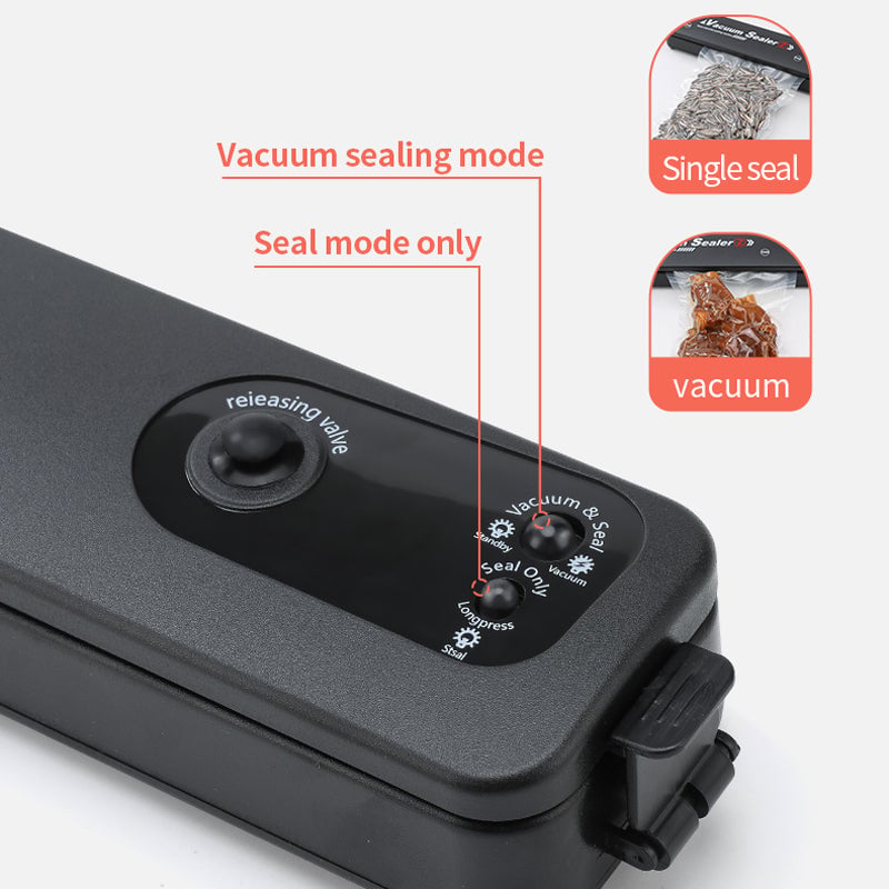 Household Food Vacuum Sealer Food Packaging Machine-Buy now and get free ziplock bag