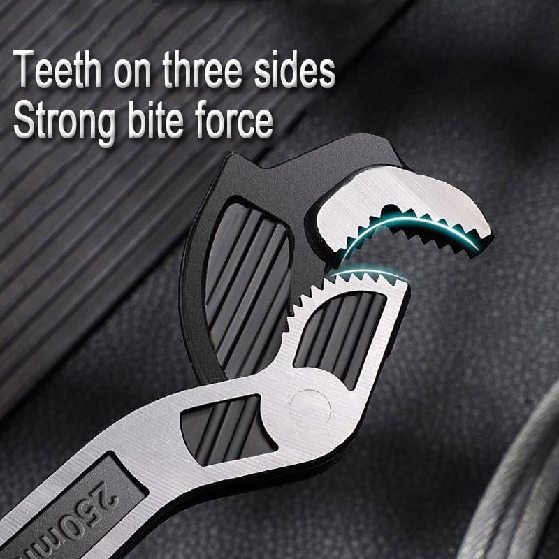 Multifunctional Self-locking Wrench,Multi-model Pipe Flexible Wrench