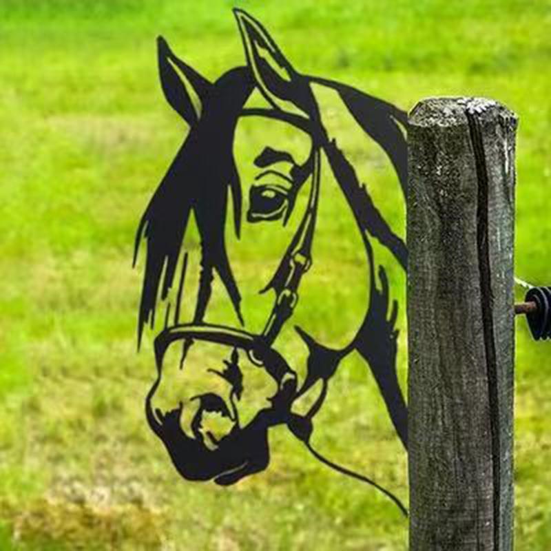 Outdoor garden farm peeping goat metal artwork interior decoration (meaning pastoral, natural and friendly)