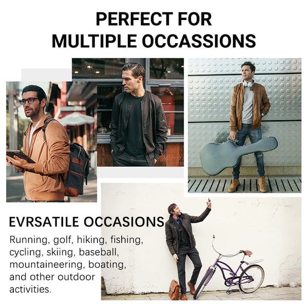 🧥 ✨ Men's Standing Collar Zipper Jacket - Modern Casual Design with Lightweight Warmth for Everyday Style ⚡🛒