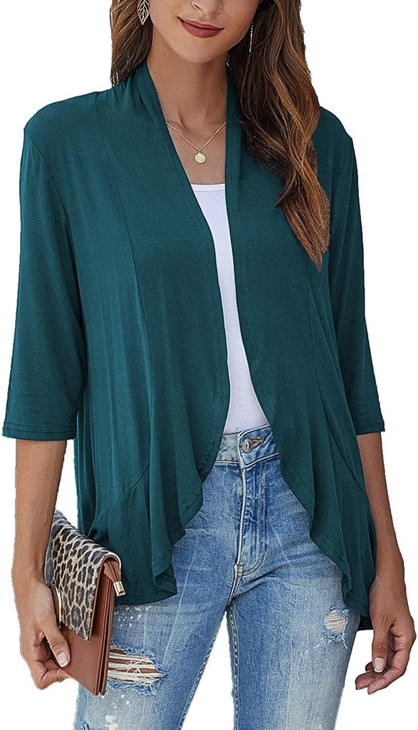 🔥🌺-Women's Casual Lightweight Open Front Cardigans