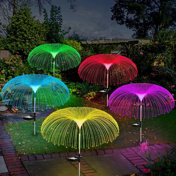 🔥Solar Garden Changing Jellyfish Lights
