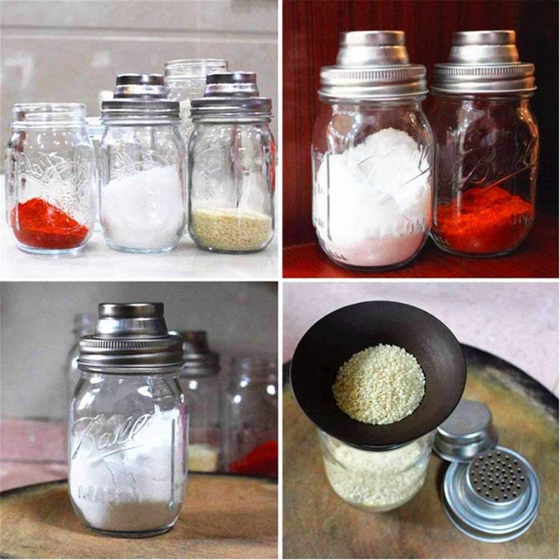 🧂Universal Mason Jar Shaker Lids