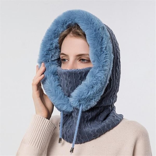 🔥🔥Warm Knitted Windbreaker Hat For Winter