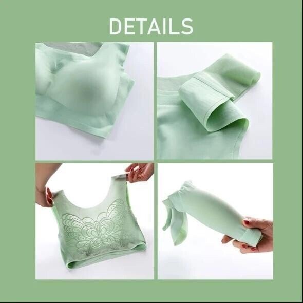 🔥🔥-ULTRA-THIN PLUS SIZE ICE SILK COMFORT BRA