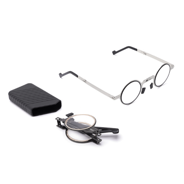 🔥2024 Hot Sell 🔥Ultra Light Titanium Material Screwless Foldable Reading Glasses