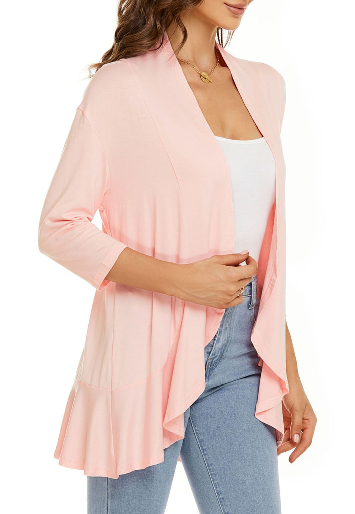 🔥🌺-Women's Casual Lightweight Open Front Cardigans