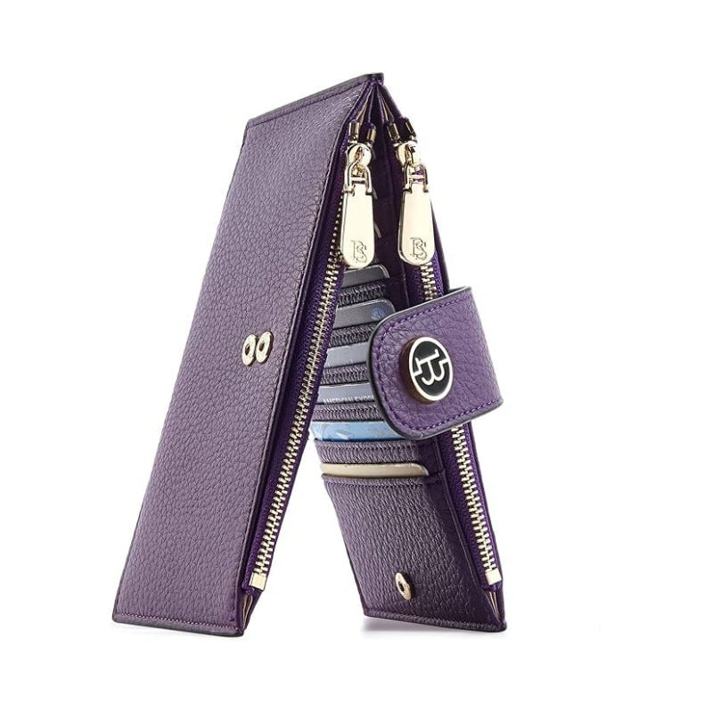 🔥Trendy Clutch with Zipper Pockets and Card Slots