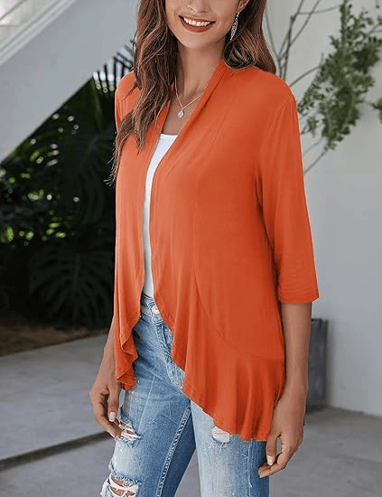 🔥🌺-Women's Casual Lightweight Open Front Cardigans