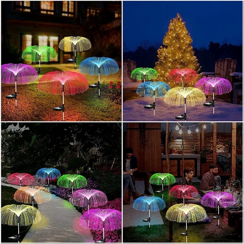 🔥Solar Garden Changing Jellyfish Lights