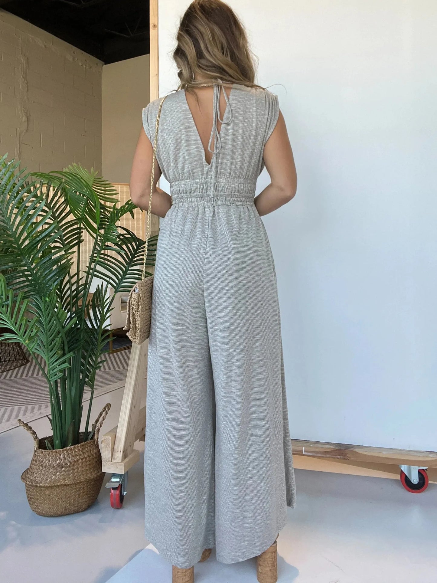 2024 New Deep V Hi Lo Hem Jumpsuit (Buy 2 Free Shipping)