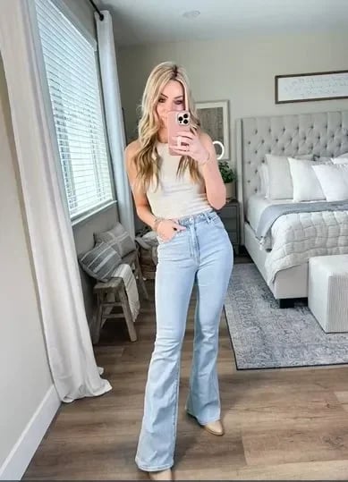 💥Ultra High Rise Stretch Flare Jean