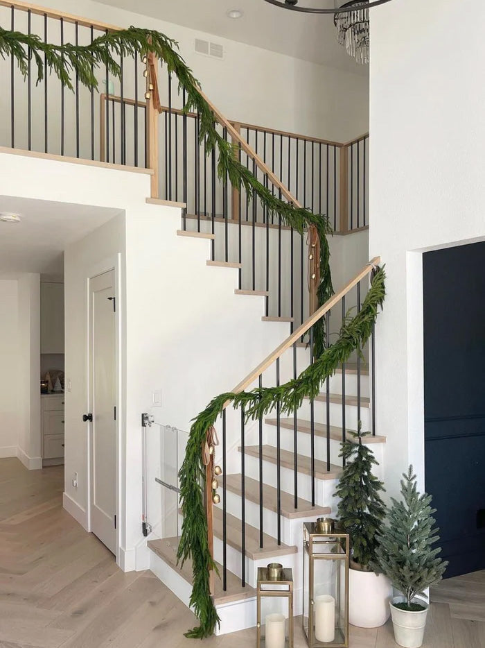🔥💥Special sale - real touch deluxe norfolk pine garland