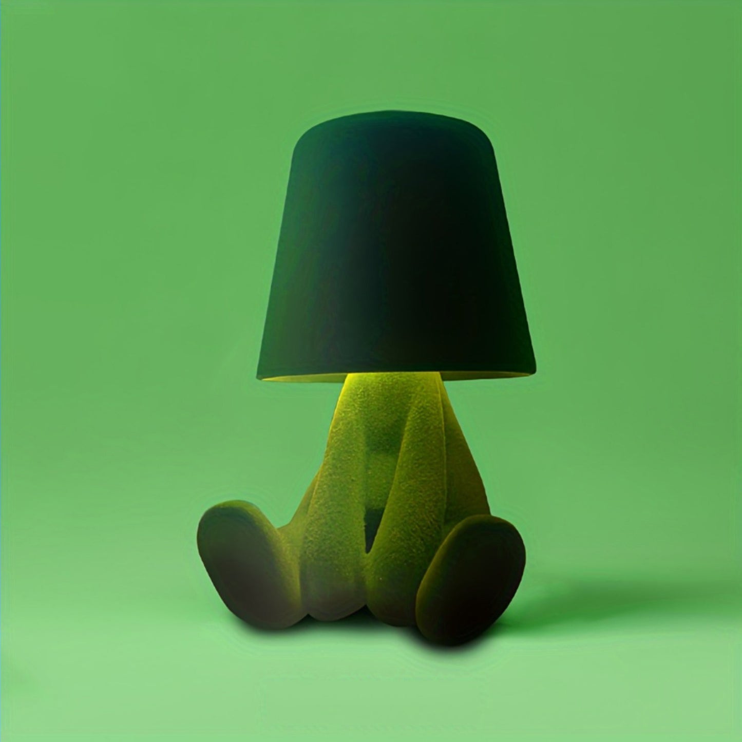 Bedside touch control table lamp colorful velvet