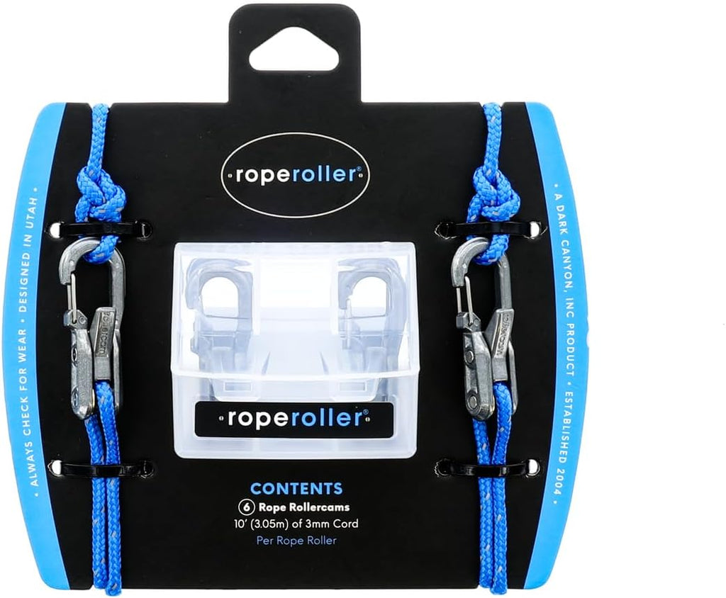 🔧Rollercam 6-Pack Rope Roller with Accessory Cord and Carry Case