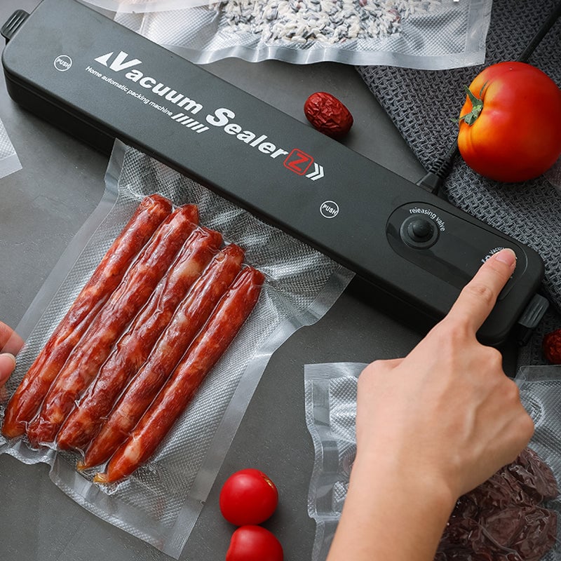 Household Food Vacuum Sealer Food Packaging Machine-Buy now and get free ziplock bag