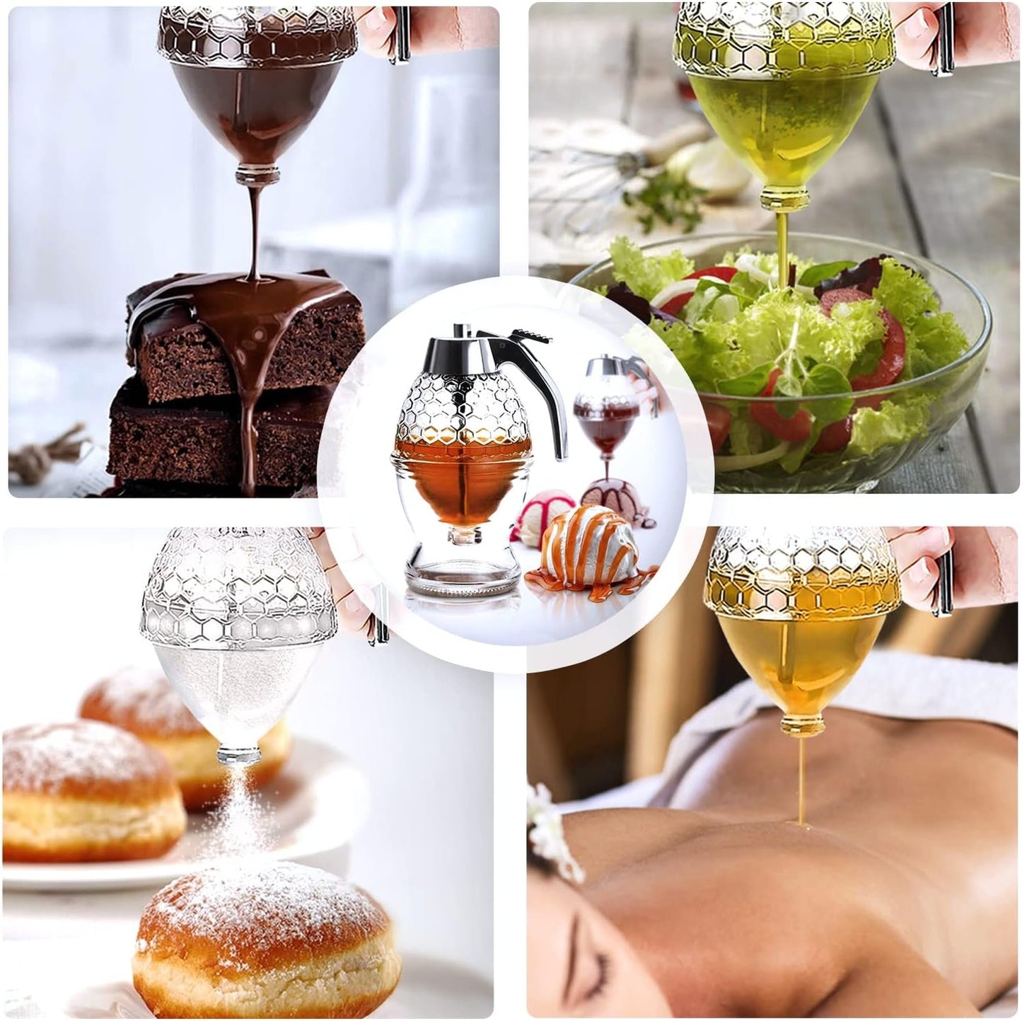 🎁No Drip Honey Dispenser