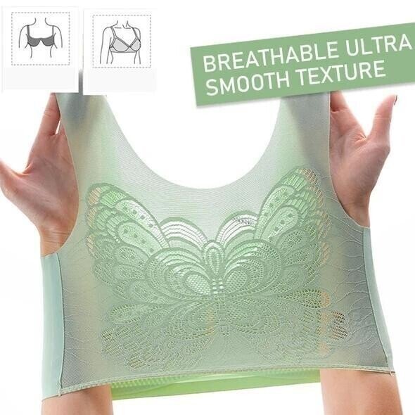 🔥🔥-ULTRA-THIN PLUS SIZE ICE SILK COMFORT BRA